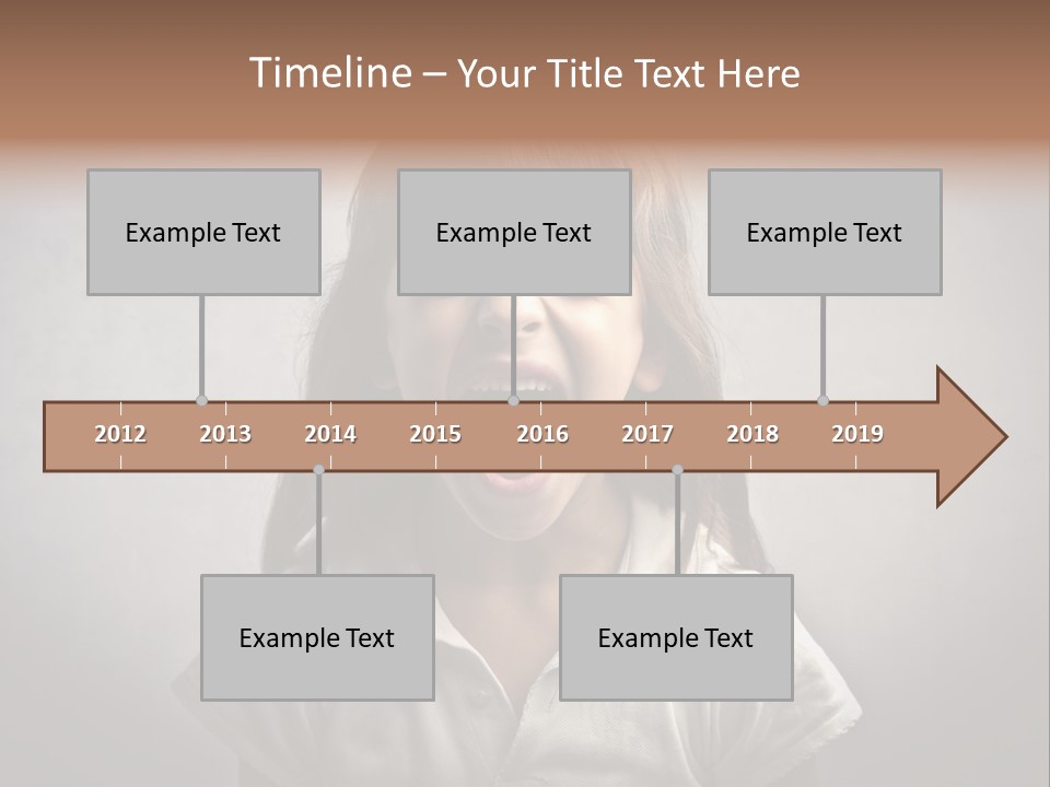 Sadness Anger Fury PowerPoint Template