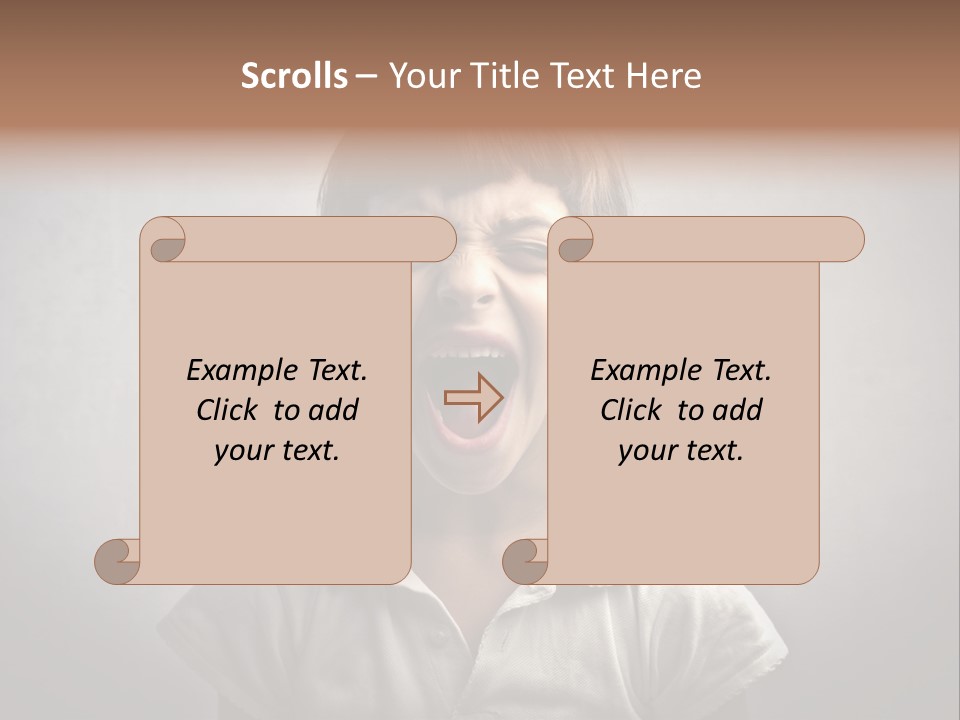 Sadness Anger Fury PowerPoint Template