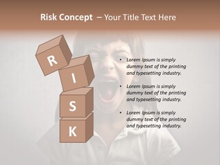 Sadness Anger Fury PowerPoint Template