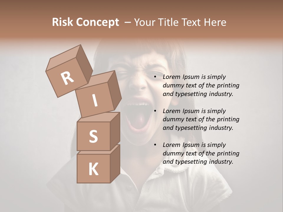 Sadness Anger Fury PowerPoint Template
