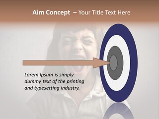 Sadness Anger Fury PowerPoint Template