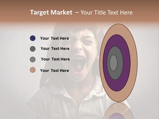 Sadness Anger Fury PowerPoint Template