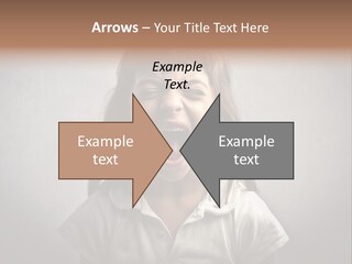 Sadness Anger Fury PowerPoint Template
