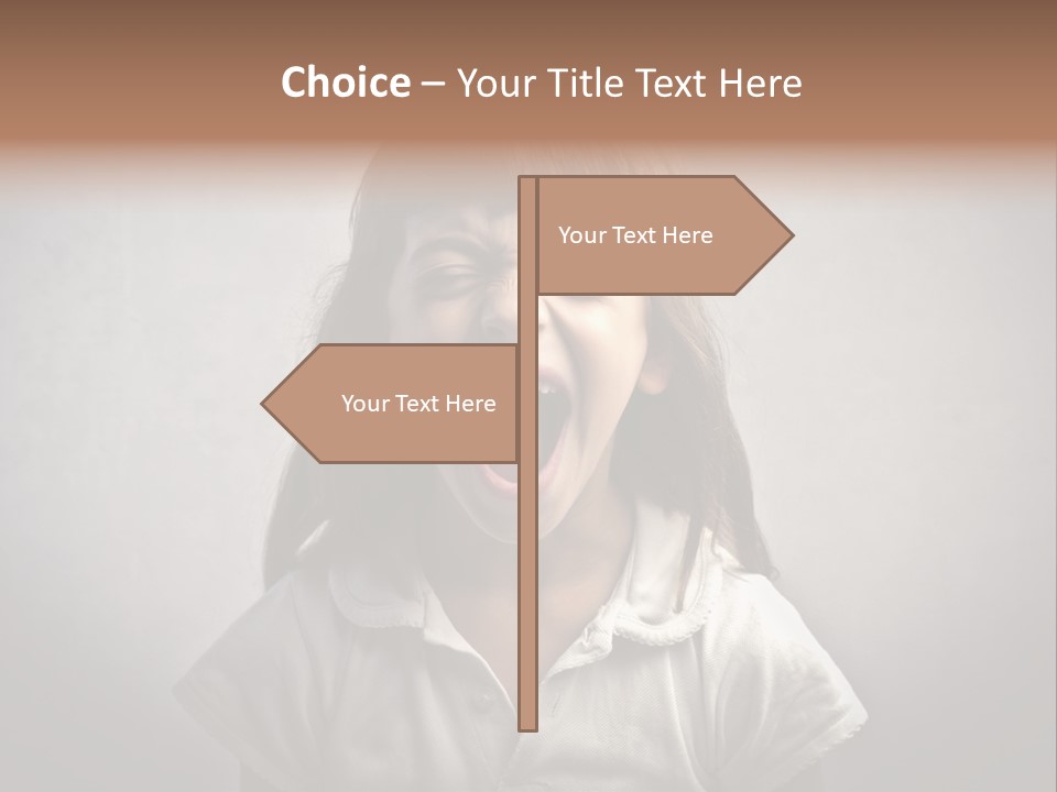 Sadness Anger Fury PowerPoint Template