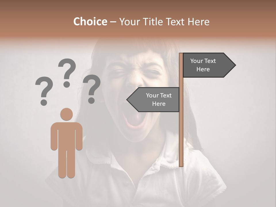 Sadness Anger Fury PowerPoint Template