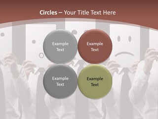 Holding Funny Life PowerPoint Template