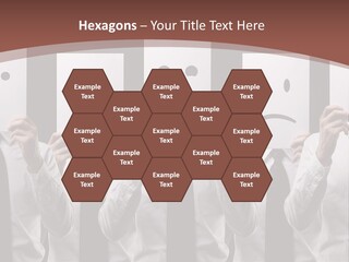 Holding Funny Life PowerPoint Template