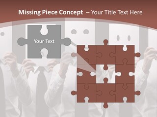 Holding Funny Life PowerPoint Template