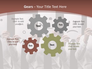 Holding Funny Life PowerPoint Template