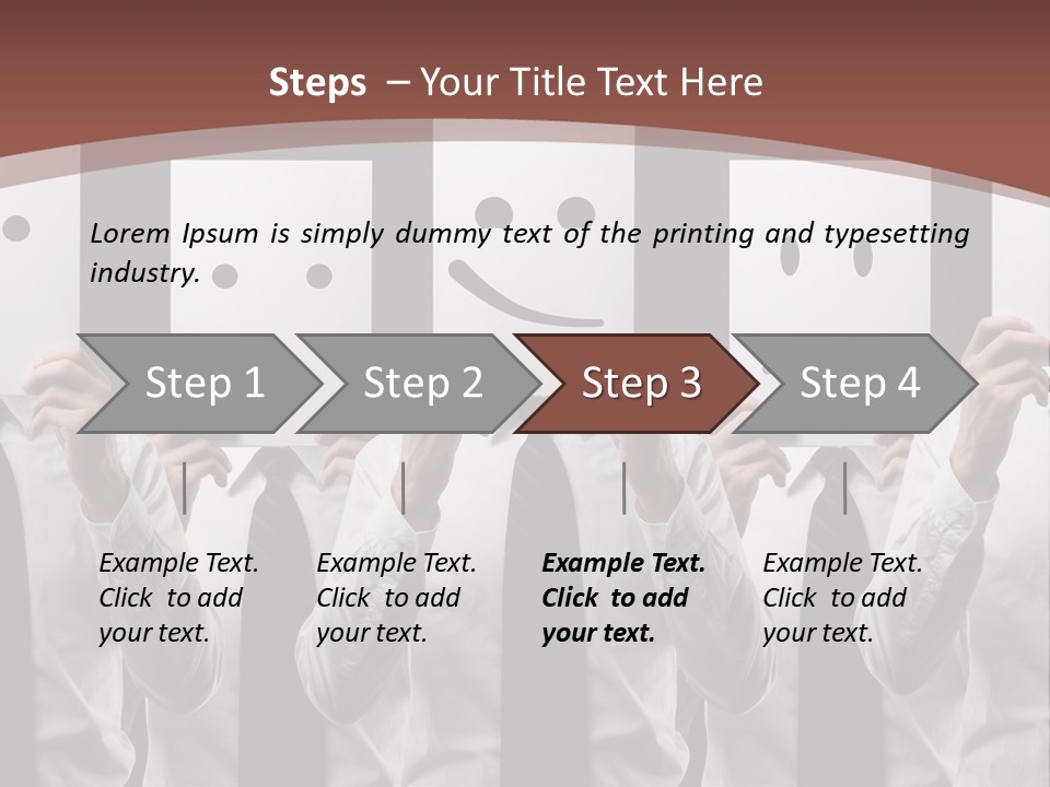 Holding Funny Life PowerPoint Template