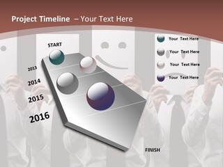 Holding Funny Life PowerPoint Template