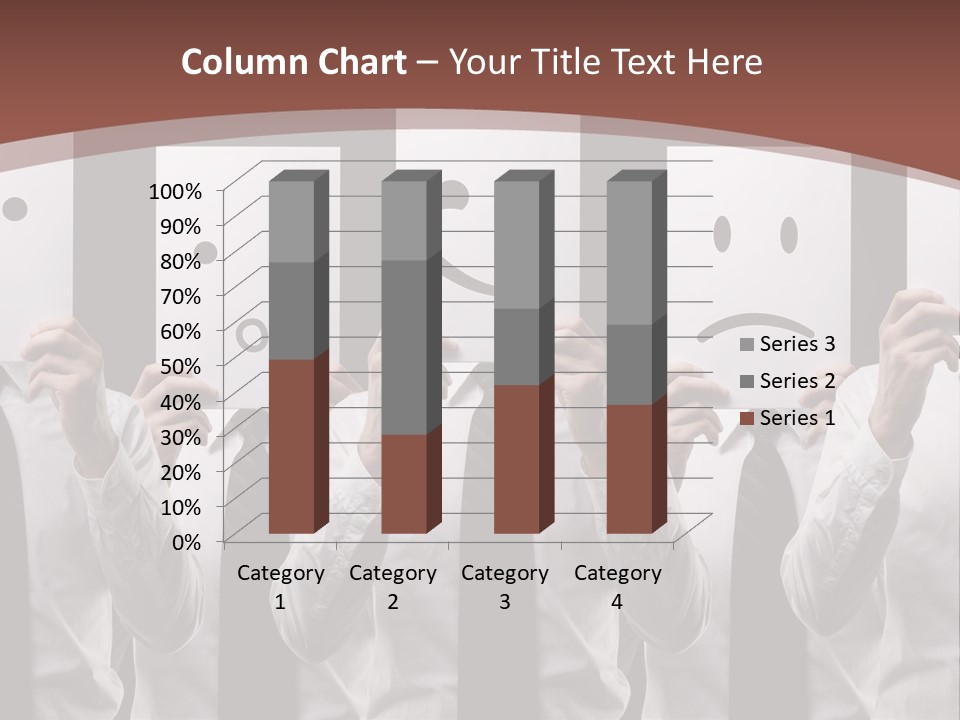 Holding Funny Life PowerPoint Template