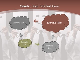 Holding Funny Life PowerPoint Template