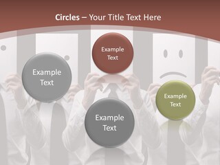 Holding Funny Life PowerPoint Template