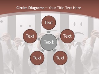 Holding Funny Life PowerPoint Template
