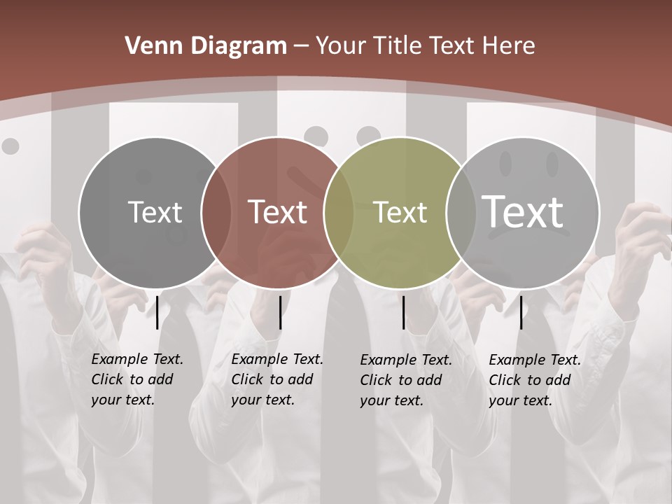 Holding Funny Life PowerPoint Template