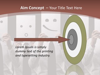 Holding Funny Life PowerPoint Template