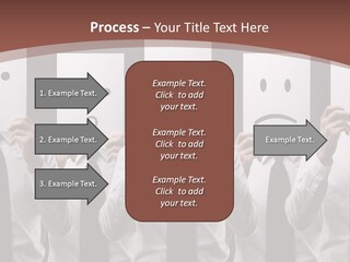 Holding Funny Life PowerPoint Template
