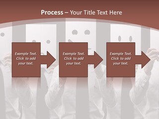 Holding Funny Life PowerPoint Template