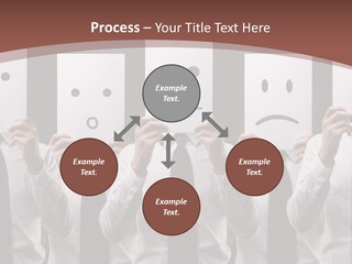 Holding Funny Life PowerPoint Template