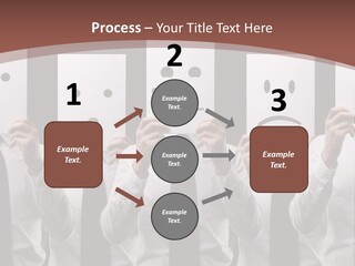 Holding Funny Life PowerPoint Template
