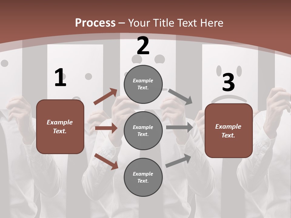 Holding Funny Life PowerPoint Template