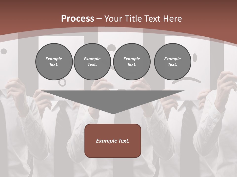 Holding Funny Life PowerPoint Template