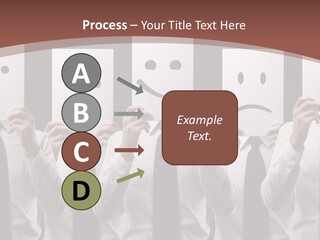 Holding Funny Life PowerPoint Template