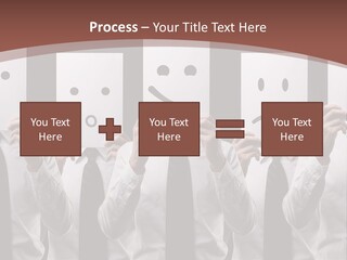 Holding Funny Life PowerPoint Template