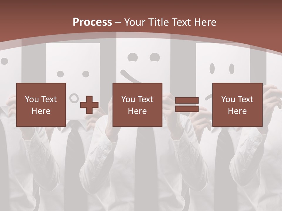 Holding Funny Life PowerPoint Template