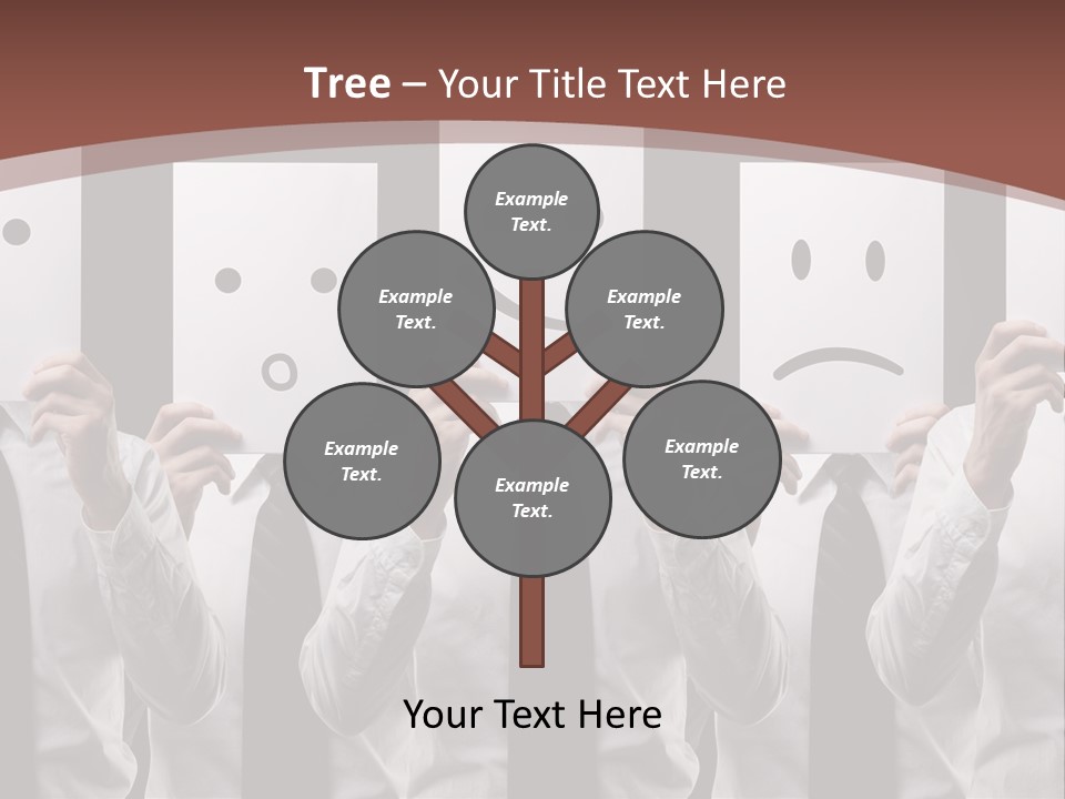 Holding Funny Life PowerPoint Template