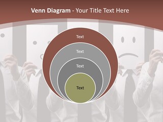 Holding Funny Life PowerPoint Template