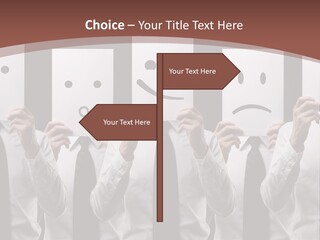 Holding Funny Life PowerPoint Template