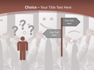 Holding Funny Life PowerPoint Template