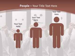 Holding Funny Life PowerPoint Template