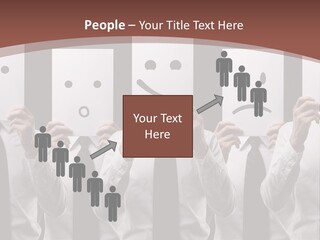 Holding Funny Life PowerPoint Template