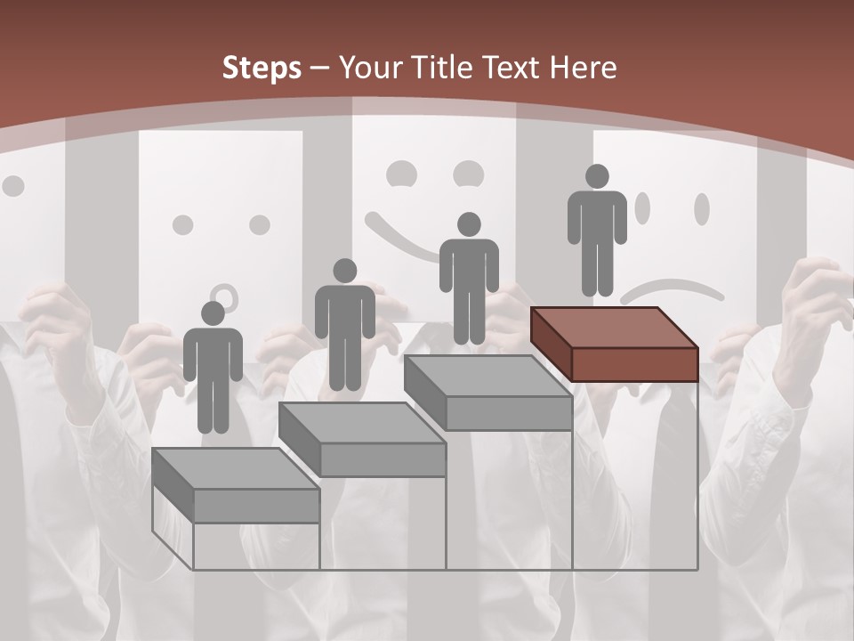Holding Funny Life PowerPoint Template