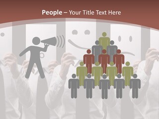 Holding Funny Life PowerPoint Template