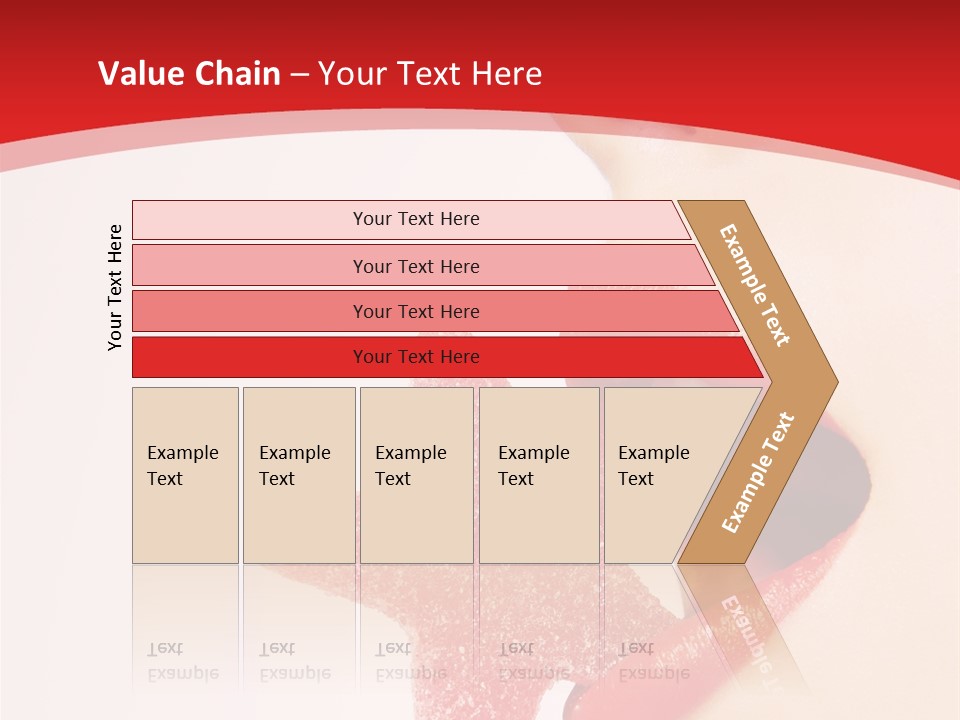 Playful Lipstick Sweet PowerPoint Template