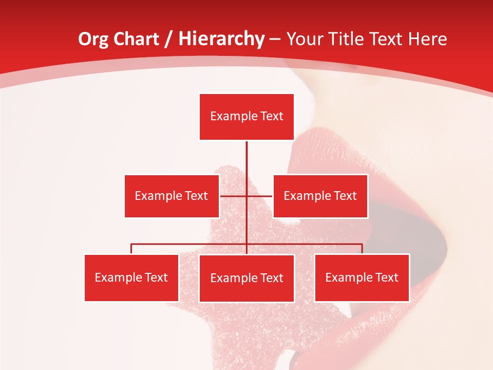 Playful Lipstick Sweet PowerPoint Template