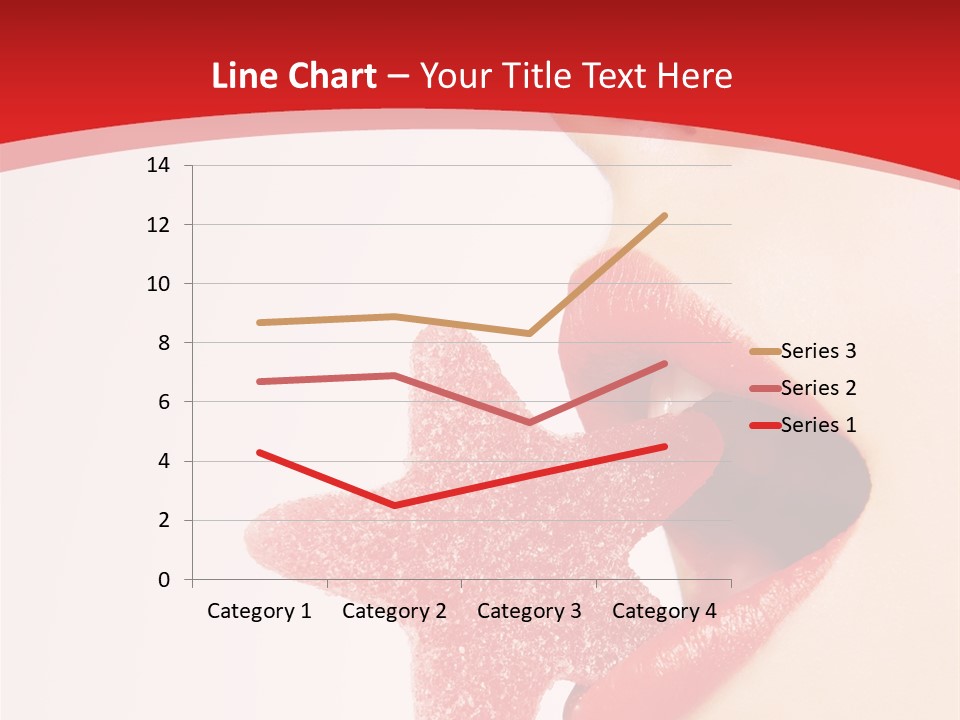 Playful Lipstick Sweet PowerPoint Template