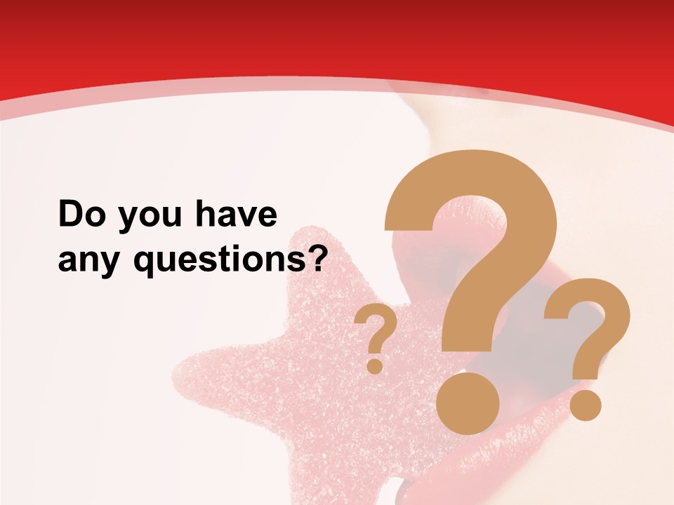 Playful Lipstick Sweet PowerPoint Template