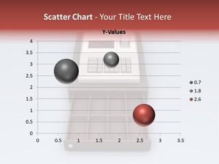 Calculator Cash Lcd PowerPoint Template