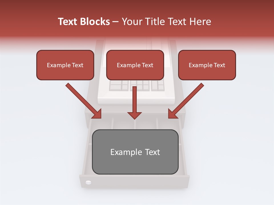 Calculator Cash Lcd PowerPoint Template