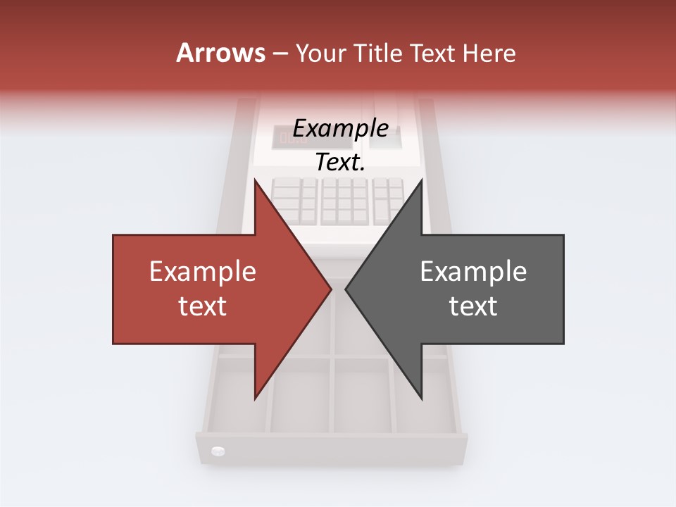 Calculator Cash Lcd PowerPoint Template