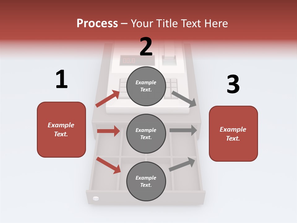 Calculator Cash Lcd PowerPoint Template