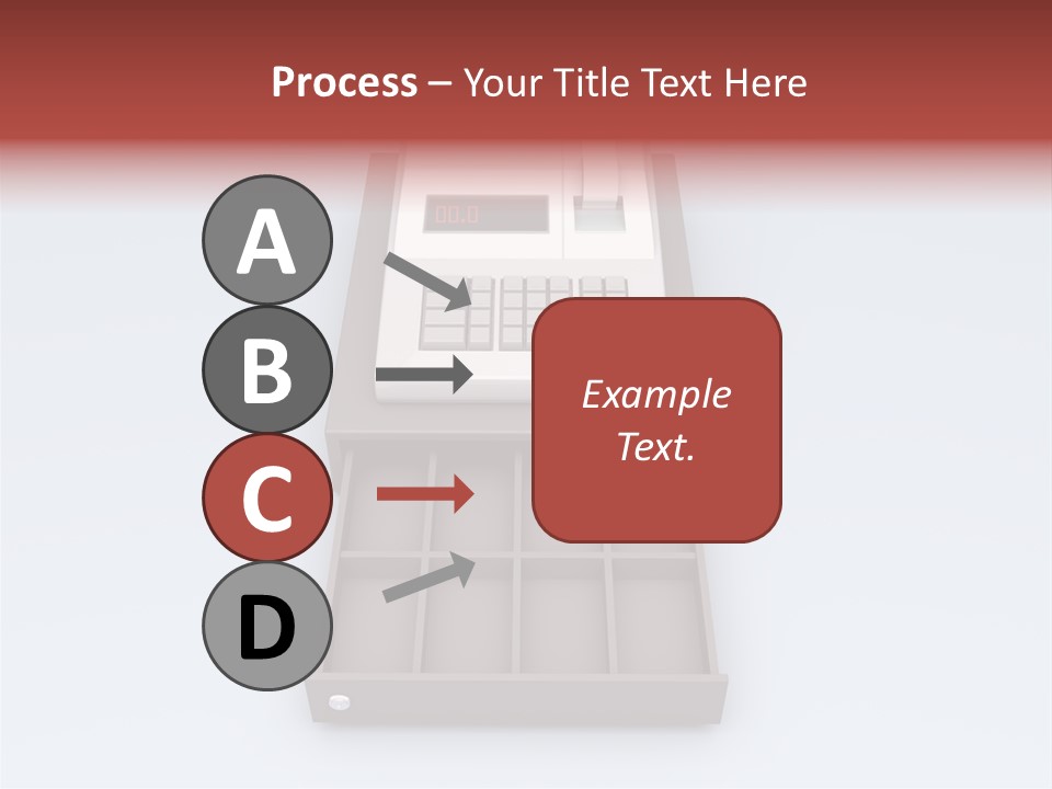 Calculator Cash Lcd PowerPoint Template