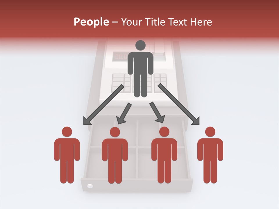 Calculator Cash Lcd PowerPoint Template