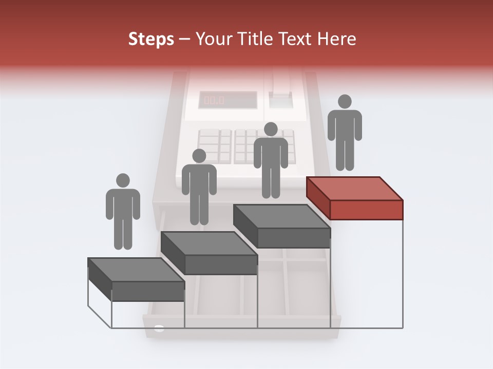 Calculator Cash Lcd PowerPoint Template