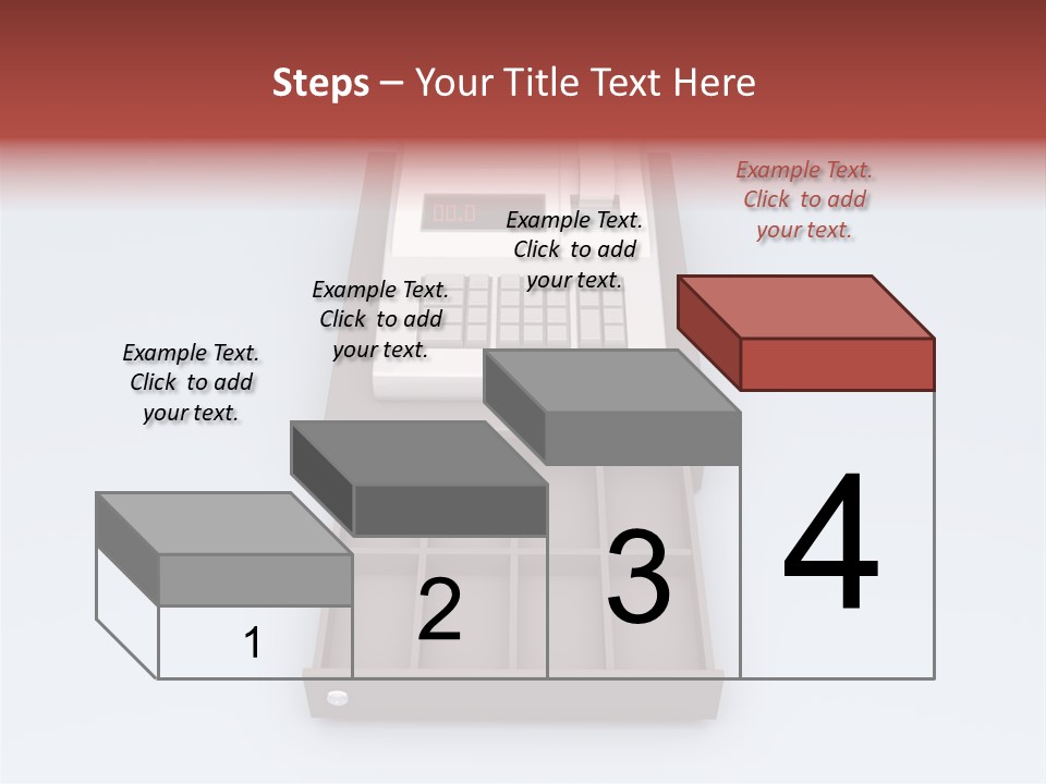 Calculator Cash Lcd PowerPoint Template